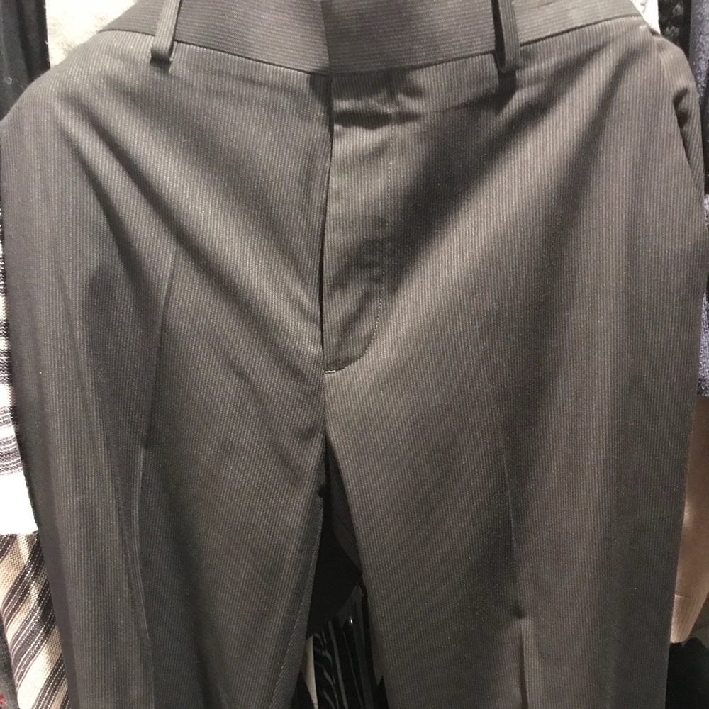 Men’s pin striped dress slacks